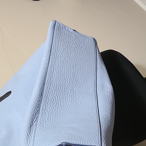 Etienne Aigner Baby Blue Leather Tote/Shoulder Bag - Picture 10 of 13